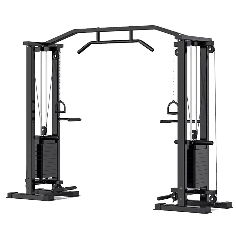 Tap Multi-functional cable Crossover machine gym with chinning up bar and pulling up Trainer station