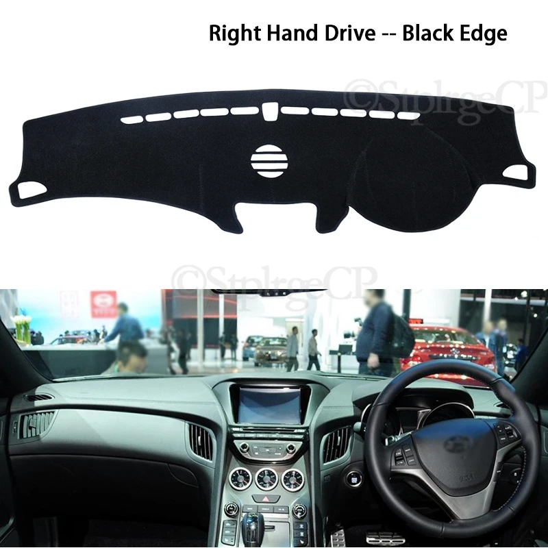 Anti-Slip Mat Dashboard Cover Pad Sunshade Accessories for Hyundai Genesis Coupe 2008 2009 2010 2011 2012 2013 2014 2015 2016