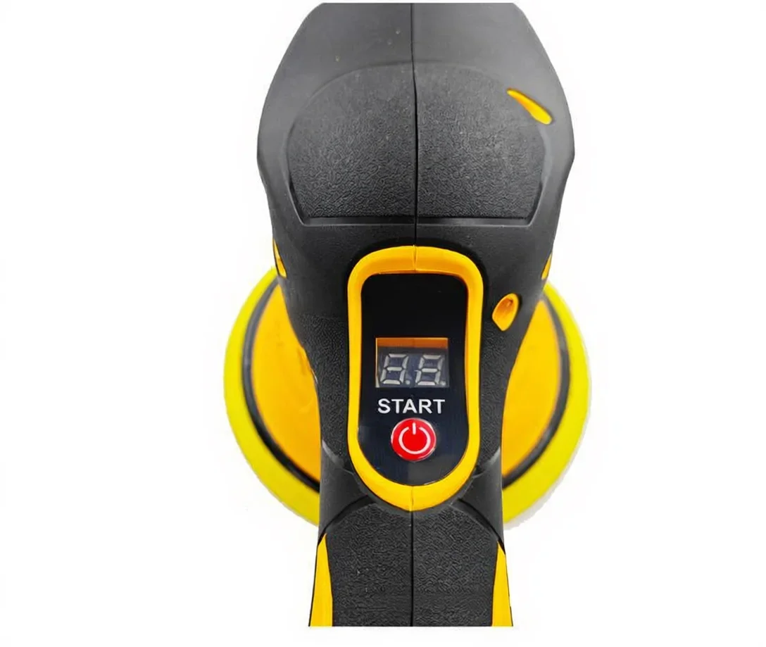 Polisseuse sans fil 21V, affichage numérique, Machine à polir pour voiture électrique, outil de polissage et de cire de détail automatique avec batterie au Lithium