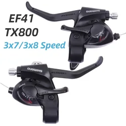 Shimano Tourney SL-EF41 EF41 Shifter 3x7 Speed 3 Speed 7 Speed For MTB Bike Left Right Shift Lever Mountain Bicycle Trigger