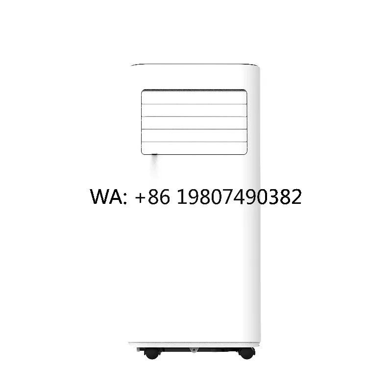 

7000BTU Portable Air Conditioner Compact Mobile AC Unit With 24H Timer Energy Saving For Home Bedroom Office Cooling