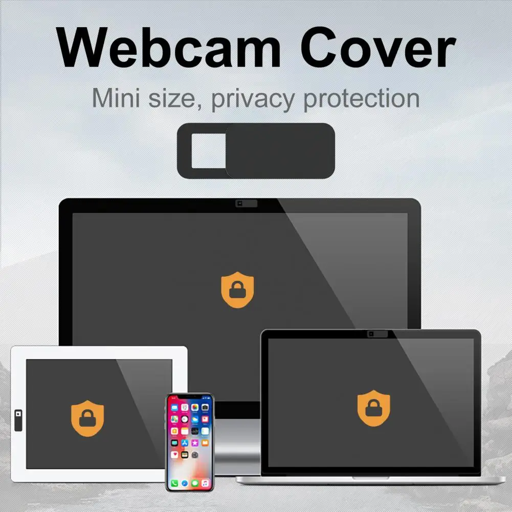 Sliding Phone/Tablet/Laptop Webcam Cover Dust proof Privacy Anti peep Long Camera Sticker Slider Lens Protectors