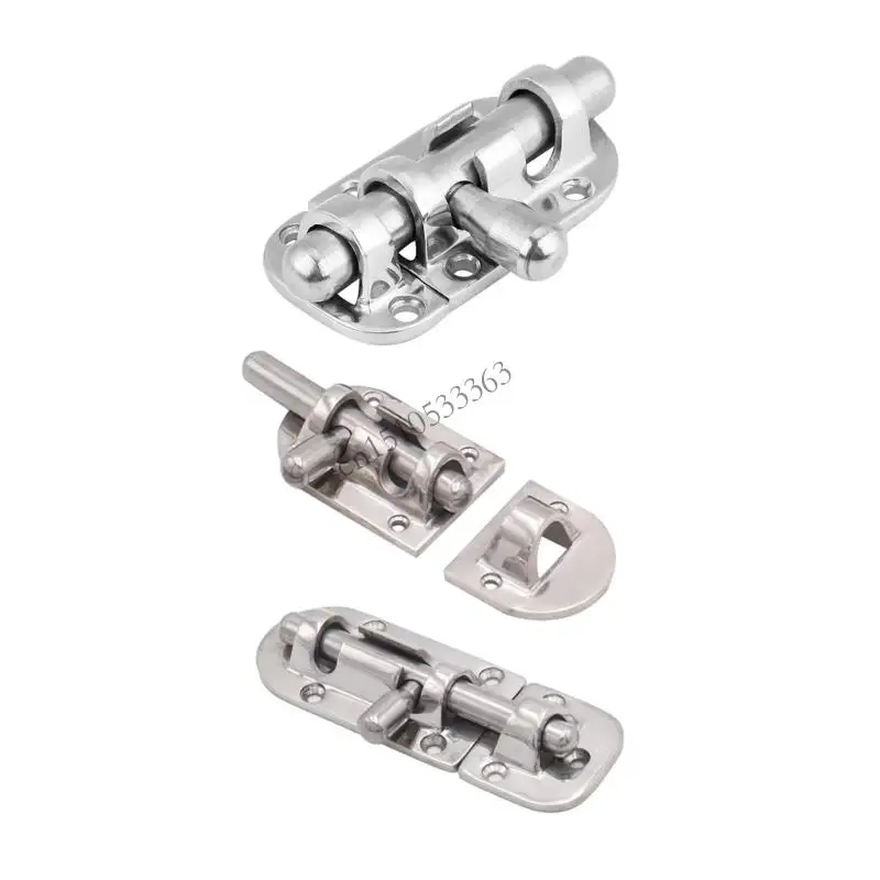

090E Marine Grade Door Locking Mechanism Sliding Bolt Fastener set for Ship Window