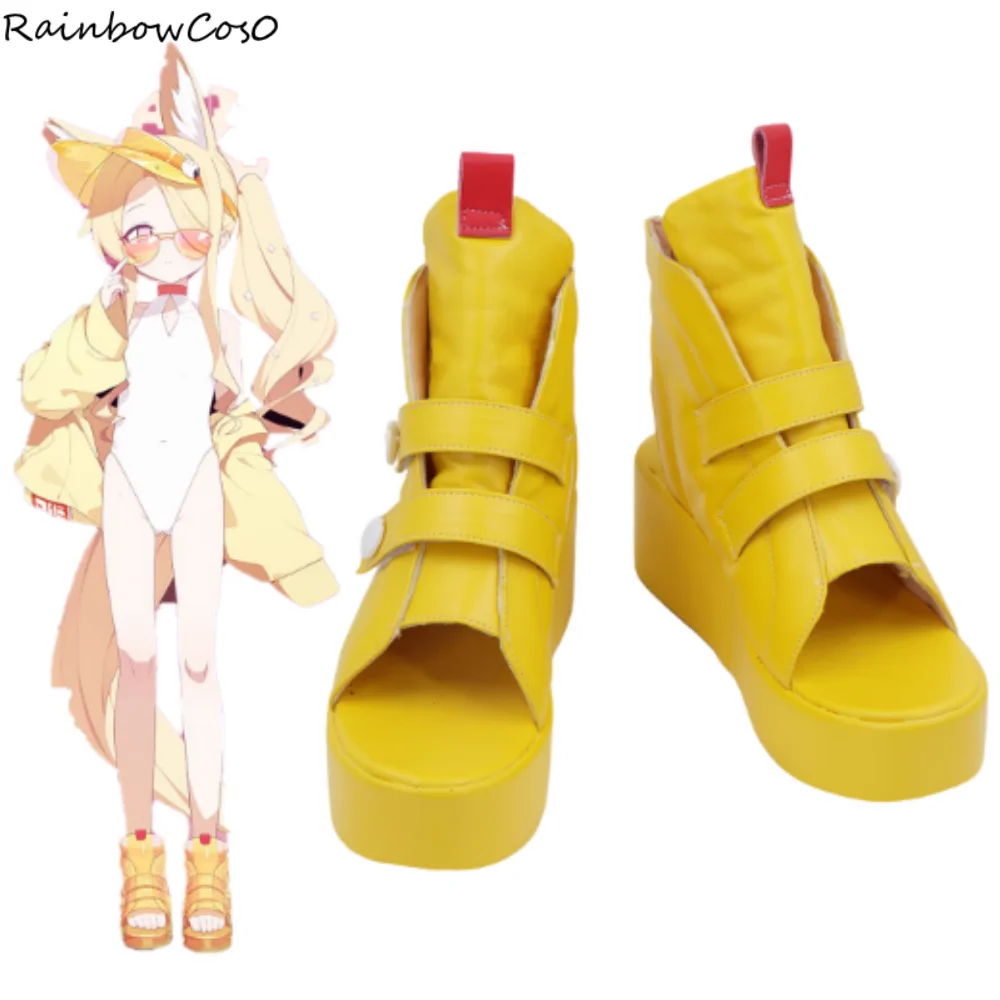 

Yurizono Seia Blue Archive Cosplay Shoes Boots Game Anime Party Halloween RainbowCos0W5114