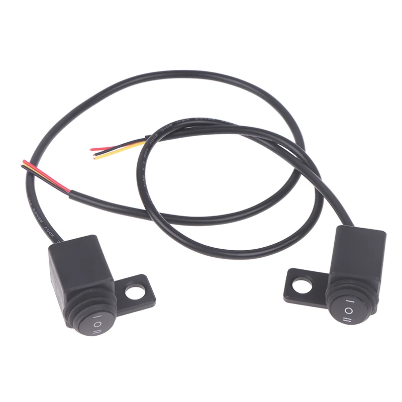 Waterproof On-Off-On 3 Step Switch Heavy Duty Side Mirror Mount for 12V LED Light Universal Spotlight Control for All Models