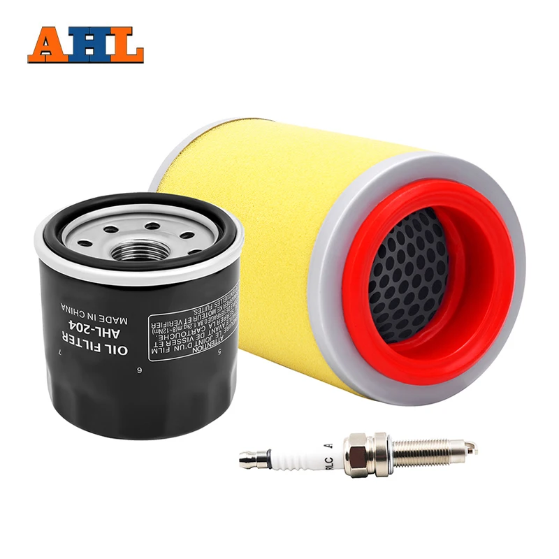 Motorrad-Luftfilter & Ölfilter & Zündkerze für Yamaha YFM350 Grizzly 350 YFM400 Bruin Wolverine 350 Kodiak 450 5UHE44580000