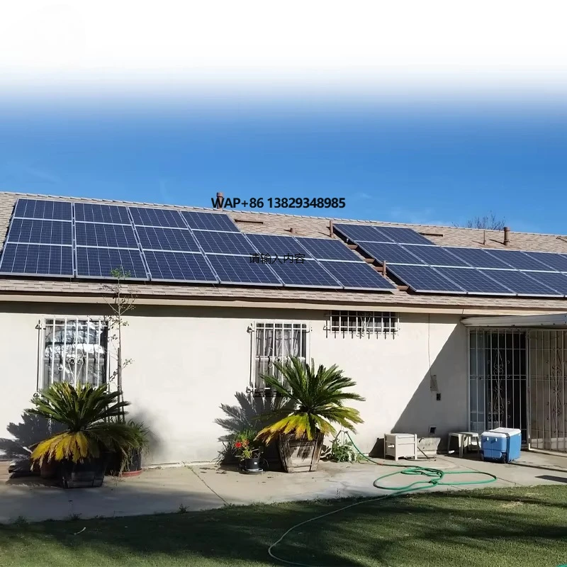 

Home Use Solar System 5kw 10kw 15kw 20kw 30kw for Hybrid Grid System With Battery Storage