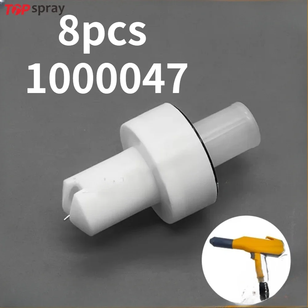 Gema Electrostatic Powder Coating Spare Part 1000047 Electrode Holder with Flat Jet Nozzle 100 0047 for GM02 Powder Spray Gun