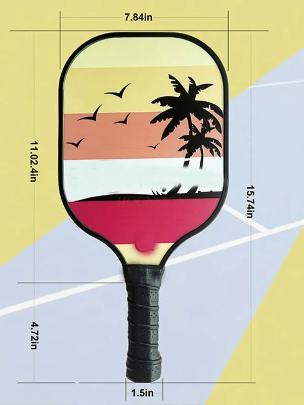 مضرب بيكلبول من ألياف الكربون