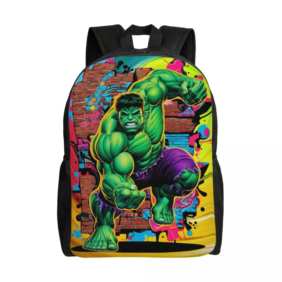 

Custom Hulk Super Heroes Travel Backpack Men Women School Computer Bookbag Fashion Film College Student Daypack Bags