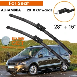 Car Wiper Blade For Seat ALHAMBRA 2010 Onwards Windshield Rubber Silicon Refill Front Window Wiper 28