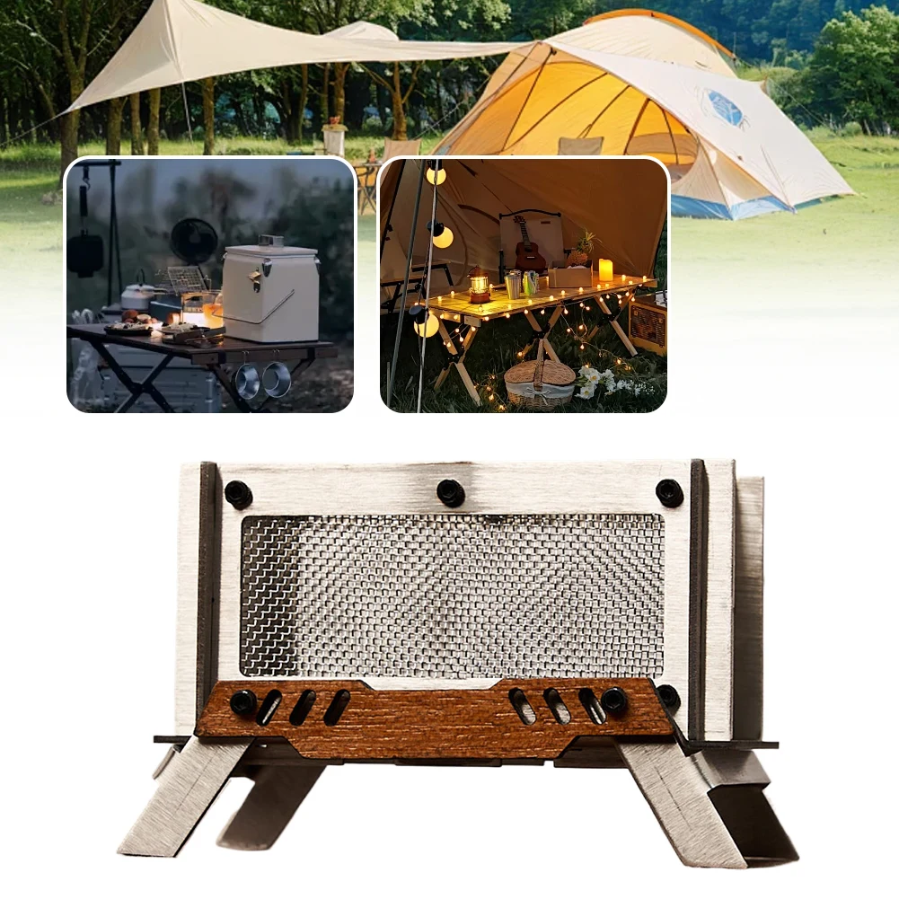 Outdoor Portable Folding Charc - Outdoor Camping Wood Burning Stove review and price