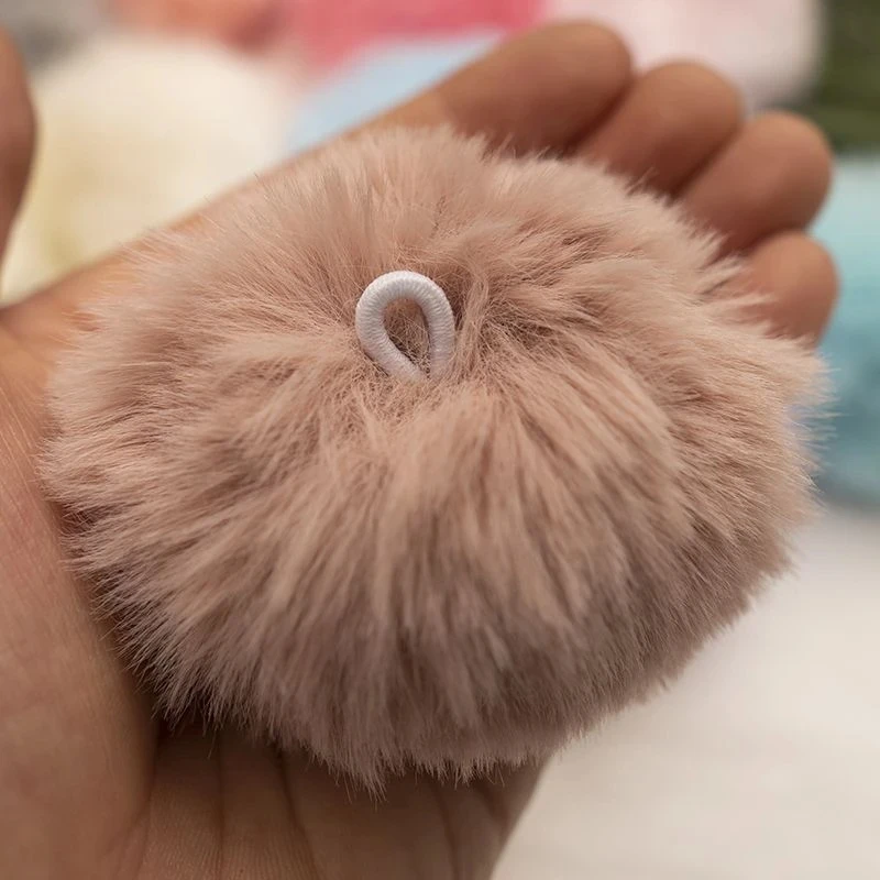 1 Pcs 6cm 7cm 8cm Faux Rex Rabbit Fur Pompom Balls Artificial Fluffy Soft Pompons DIY Pom Poms Clothing Sewing Crafts,1Yc39494