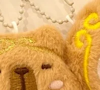 

Monkey King Plush Keychain Toy Cartoon Capybara Sun WuKong Stuffed Doll Pendant Car Key Ring Backpack Bag Decor Kid Gift