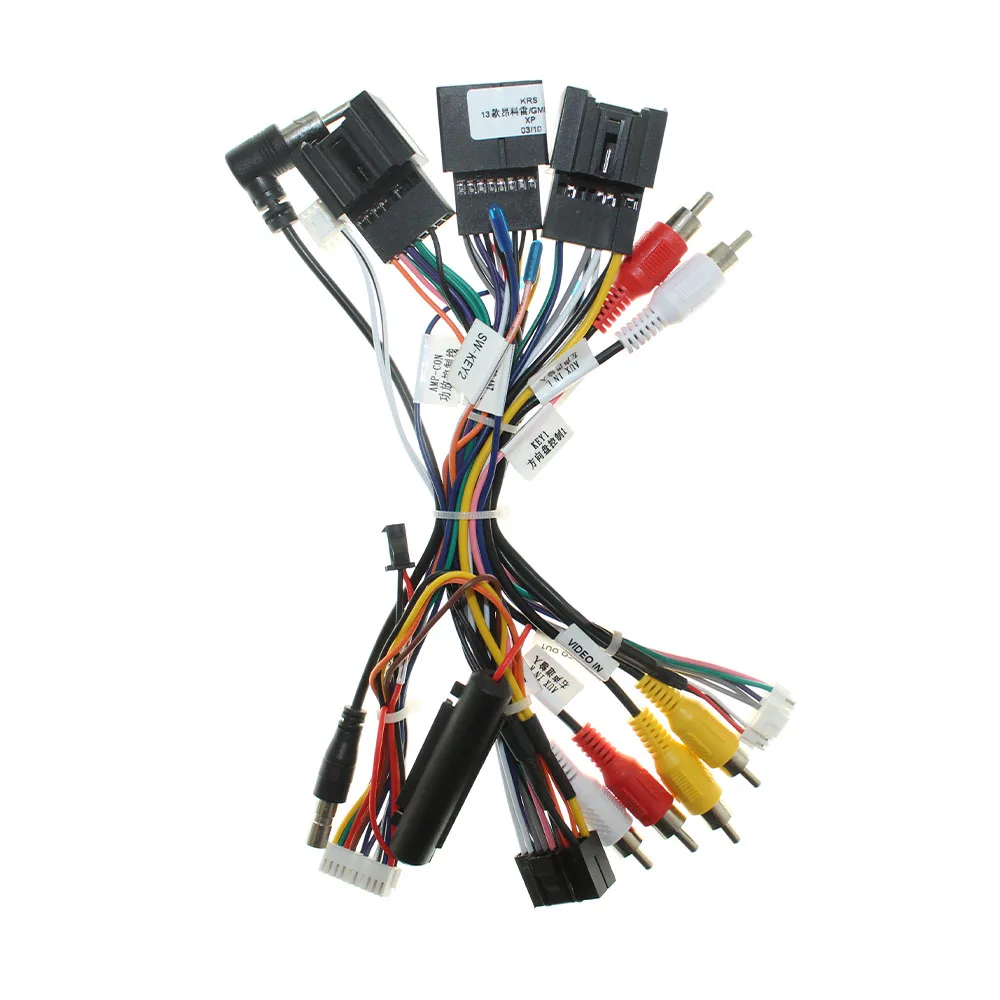 For 2013 GMC Enclave XP Car Stereo Wiring Harness with CANBUS Decoder & Video Adapter