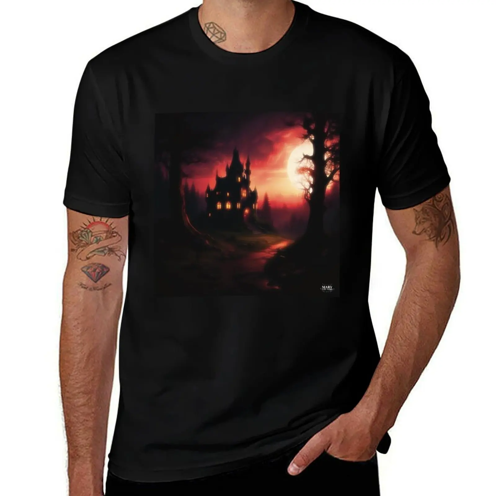 

Eerie Gloaming T-Shirt oversized t shirt Clothing topping plus size men clothing