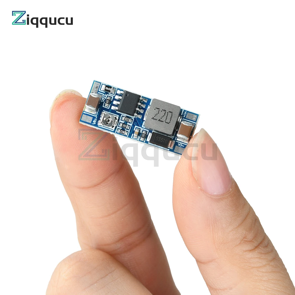Adjustable DC-DC Step-down Module 8-100V to 5-20V Power Module High Current 2A Small Volume for Electronics