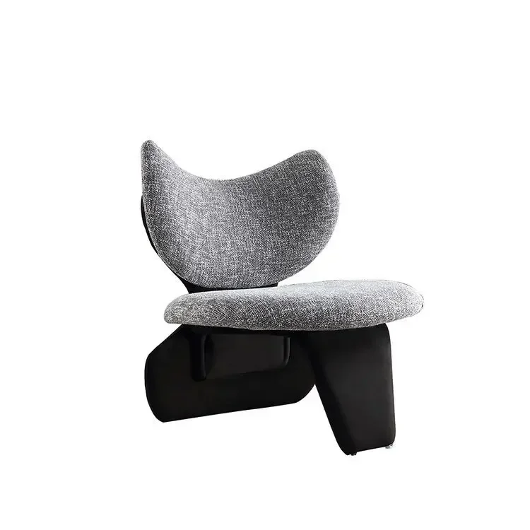 Italian fashion single sofa chair living room balcony simple solitary back chair