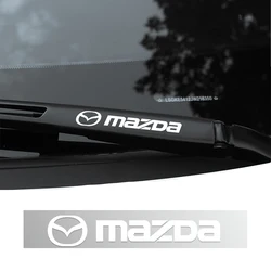 PVC Badge Car Car Decoration Sticker Window Wiper Rearview Mirror Sticker For Mazda 2 3 6 7 Axela CX-5 CX-3 CX-9 Atenza Demio MS