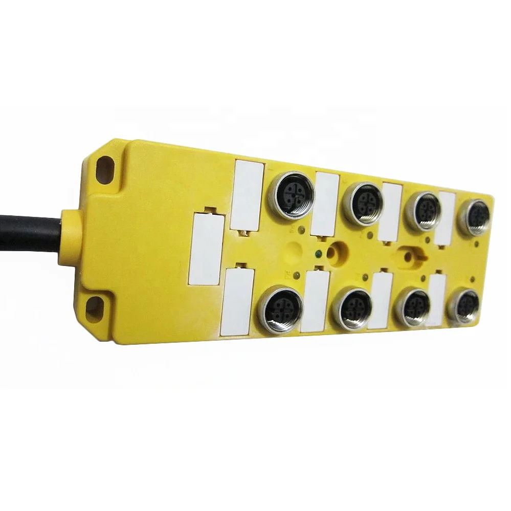 automotive female and male connector m12  bus junction box