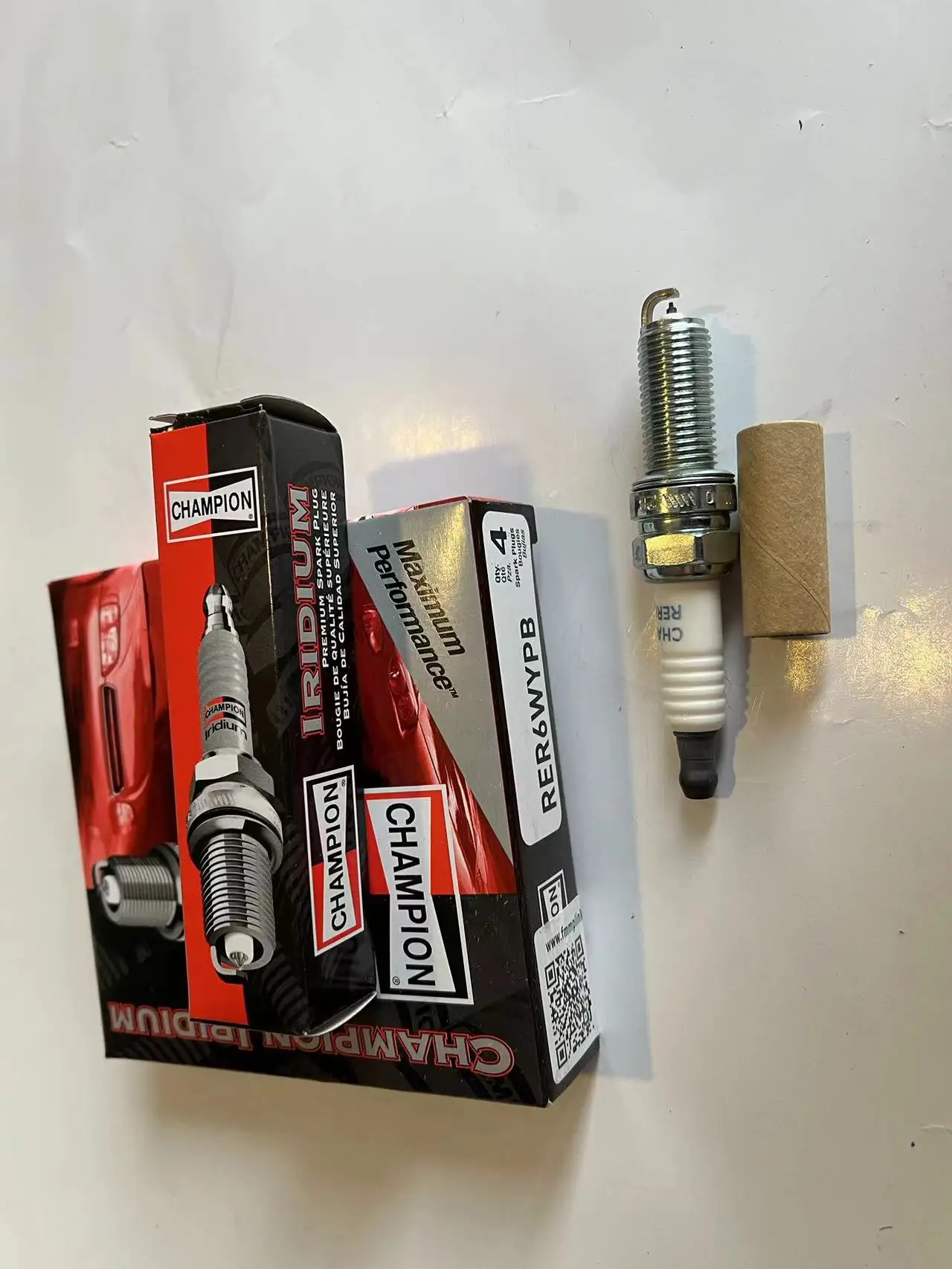 Chery Tiggo PRO/8 spark plug for CHAMPION BRAND OEMF4J163707010 -- 1 box