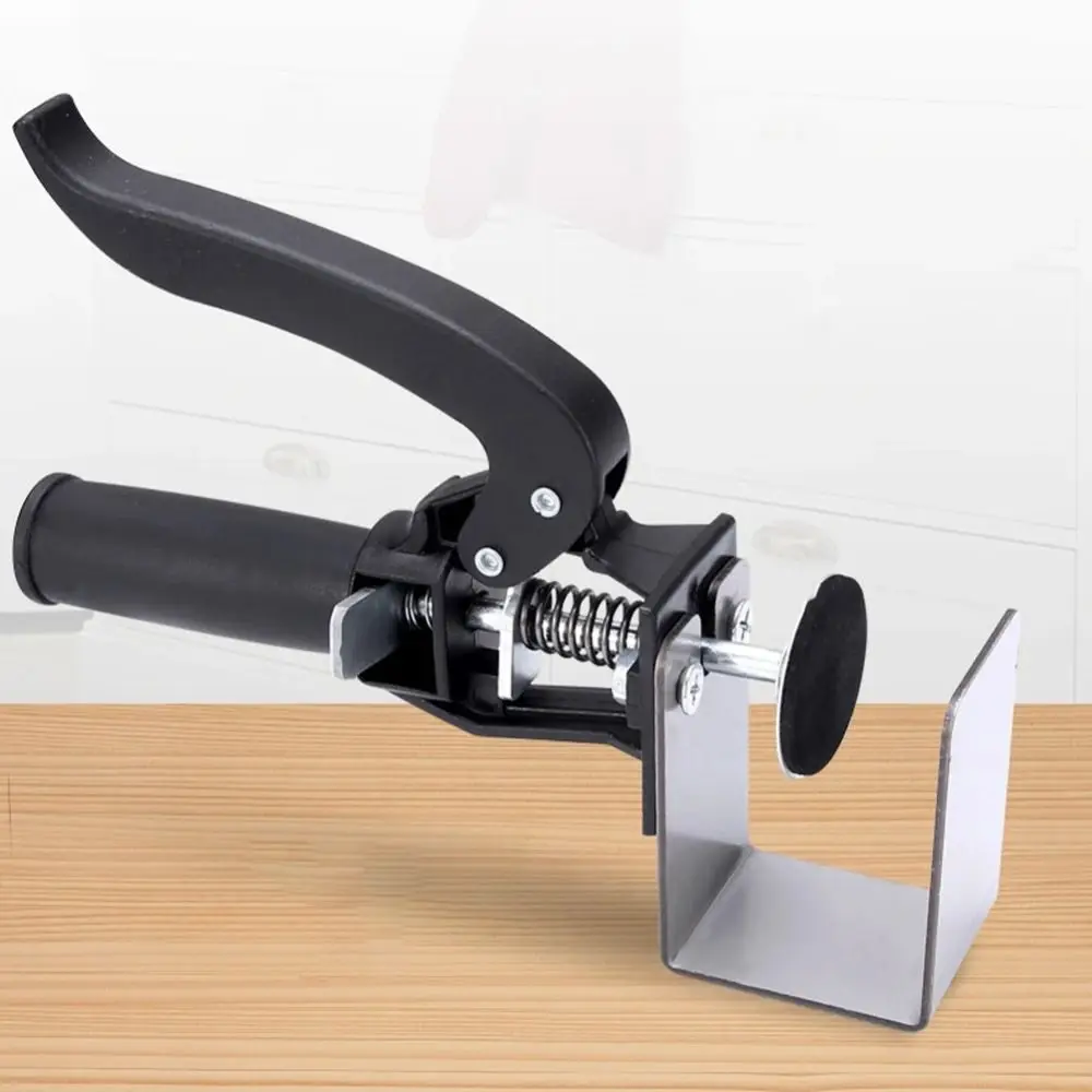 

Stainless Steel Drawer Panel Clips Woodworking Jig Home Furniture Accessories Fixed Clamp Black Quick-Release Detachable Clip
