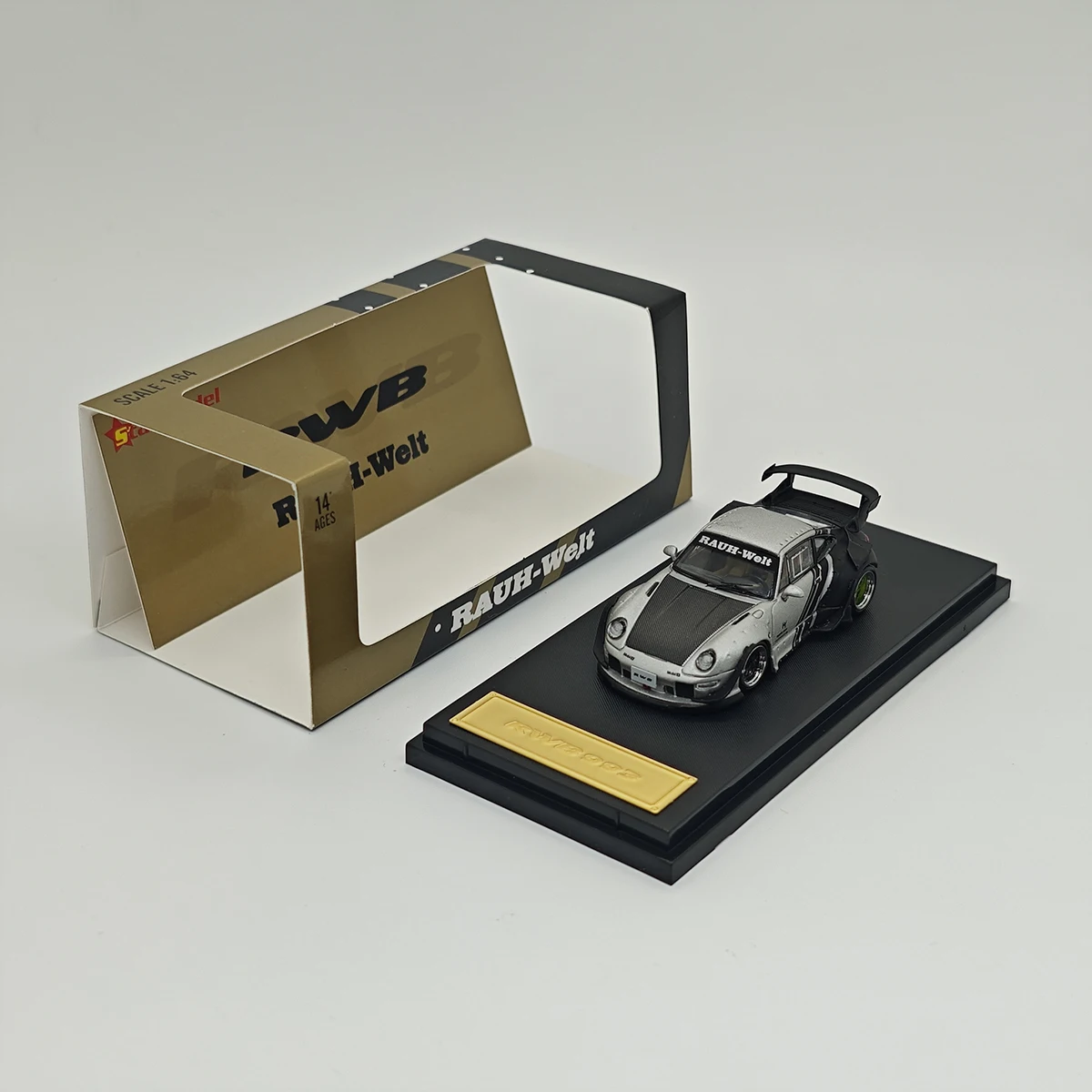 Star Model Inno64 Tarmac Works 1:64 RWB 993 964 Widebody verzamelmodelauto, gegoten modelauto van hars, op voorraad.