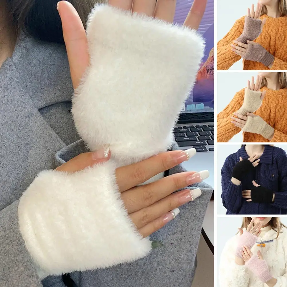 Pinterest Eldiven: Kışın Bisiklet Süren Kadınlara En İyi Parmaksız Peluş Eldivenler
