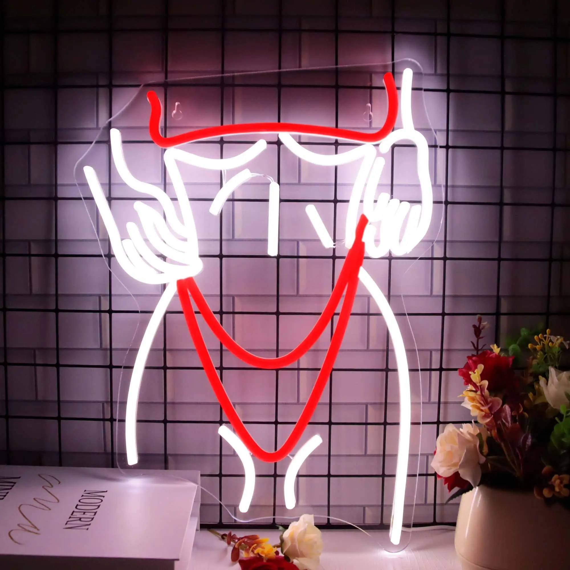 

Woman Body Neon Sign for Wall Decor, Dimmable LED Sign Neon Light for Man Cave Bar Pub Garage Bedroom Wall Art Personalized Gift