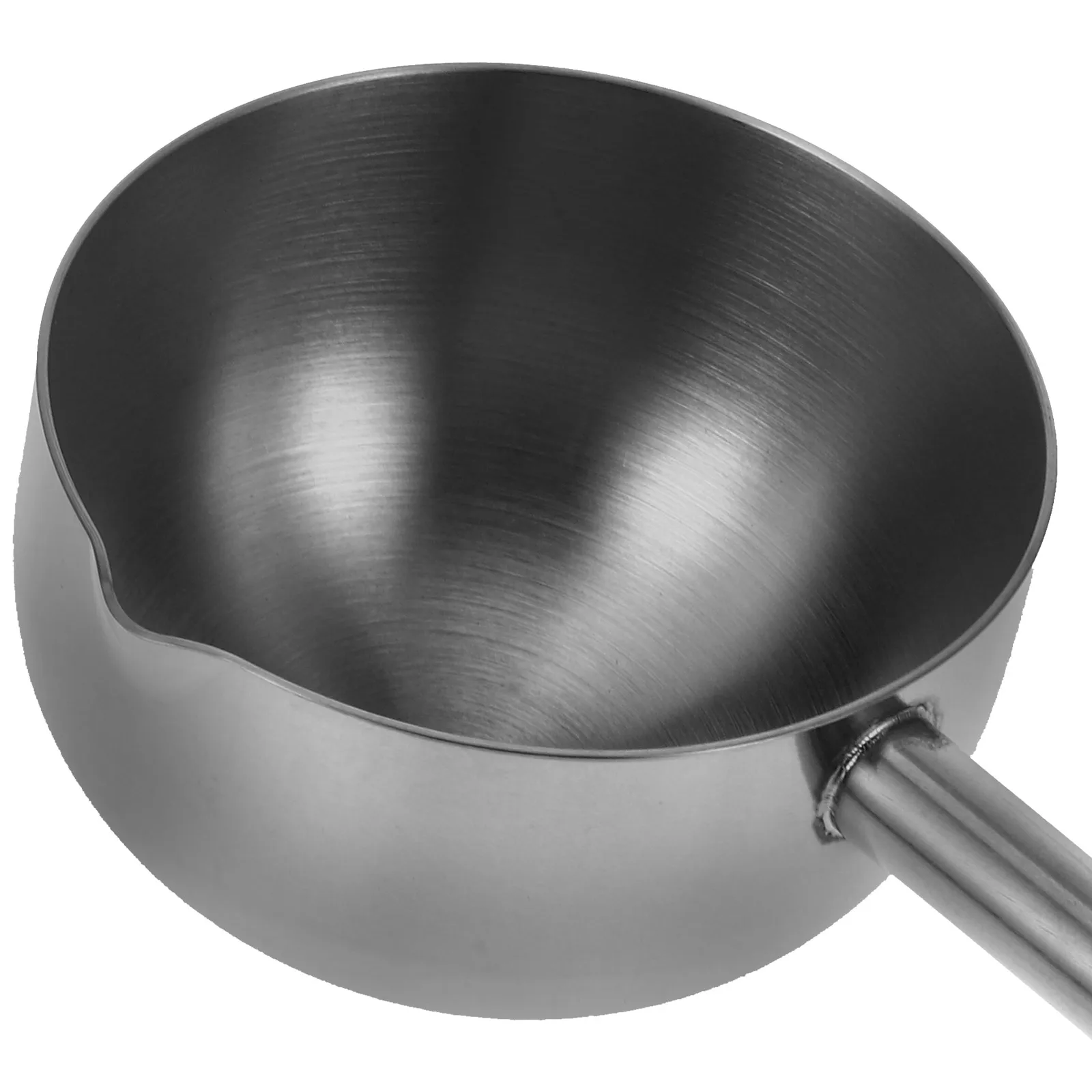 

Stainless Steel Soup Ladle 80ML Kitchen Gadgets Long Handle Metal Cooking Utensils Easy Clean Oil Ladle Water Spoon Wear