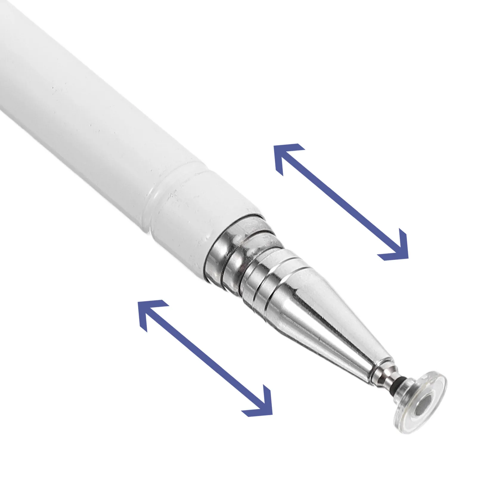 Precision Metal Retractable Stylus Pen for Tablet, Phone Drawing & Note Taking – Lightweight Capacitive Stylus