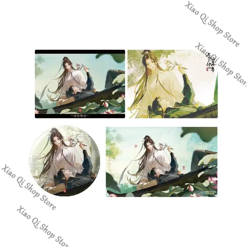 الهاسكي وقطته البيضاء Shizun.Crabapple Shadows Nestling بواسطة القارب سلسلة 2025 Chu Wanning عيد ميلاد ambitus جمع هدية