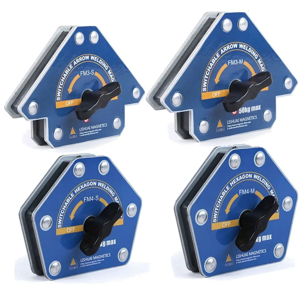 Multi-angle Magnetic Welding Holders Accurate Double-layer Magnet Auxiliary Locator with Switch Switchable