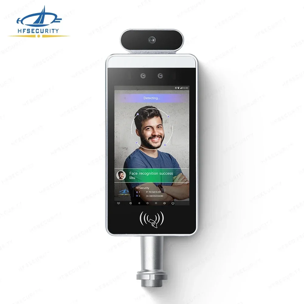 RA08T Android System Access Control 50000 Face Capacity Temperature Test Face Recognition Gate Door Device Access Control