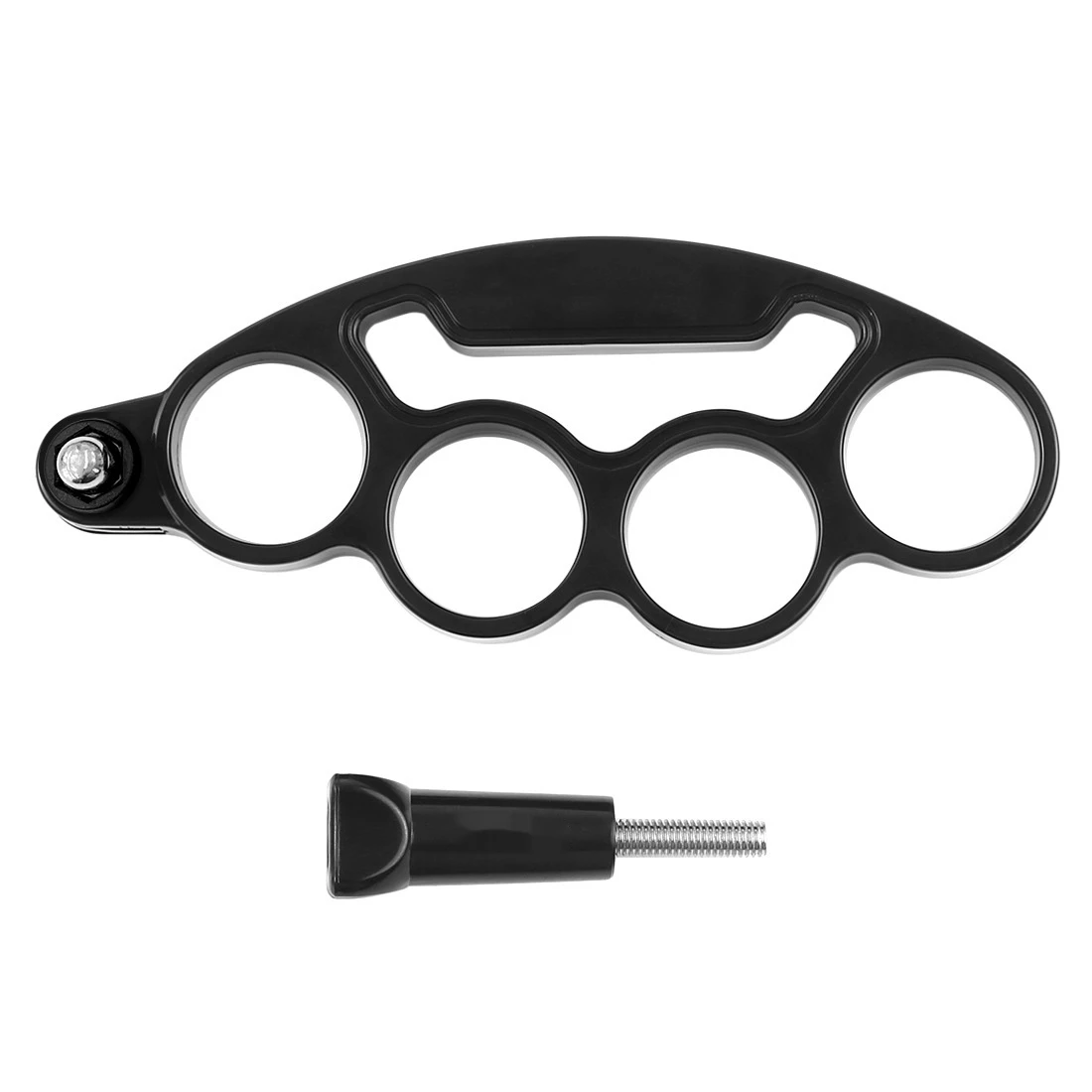 Selfie Bracket Finger Grip Ring ABS Handheld Camera Selfie Accessory Black Camera Mount Accessories For GoPro Hero 6 7 5 4 3 - Image 2
