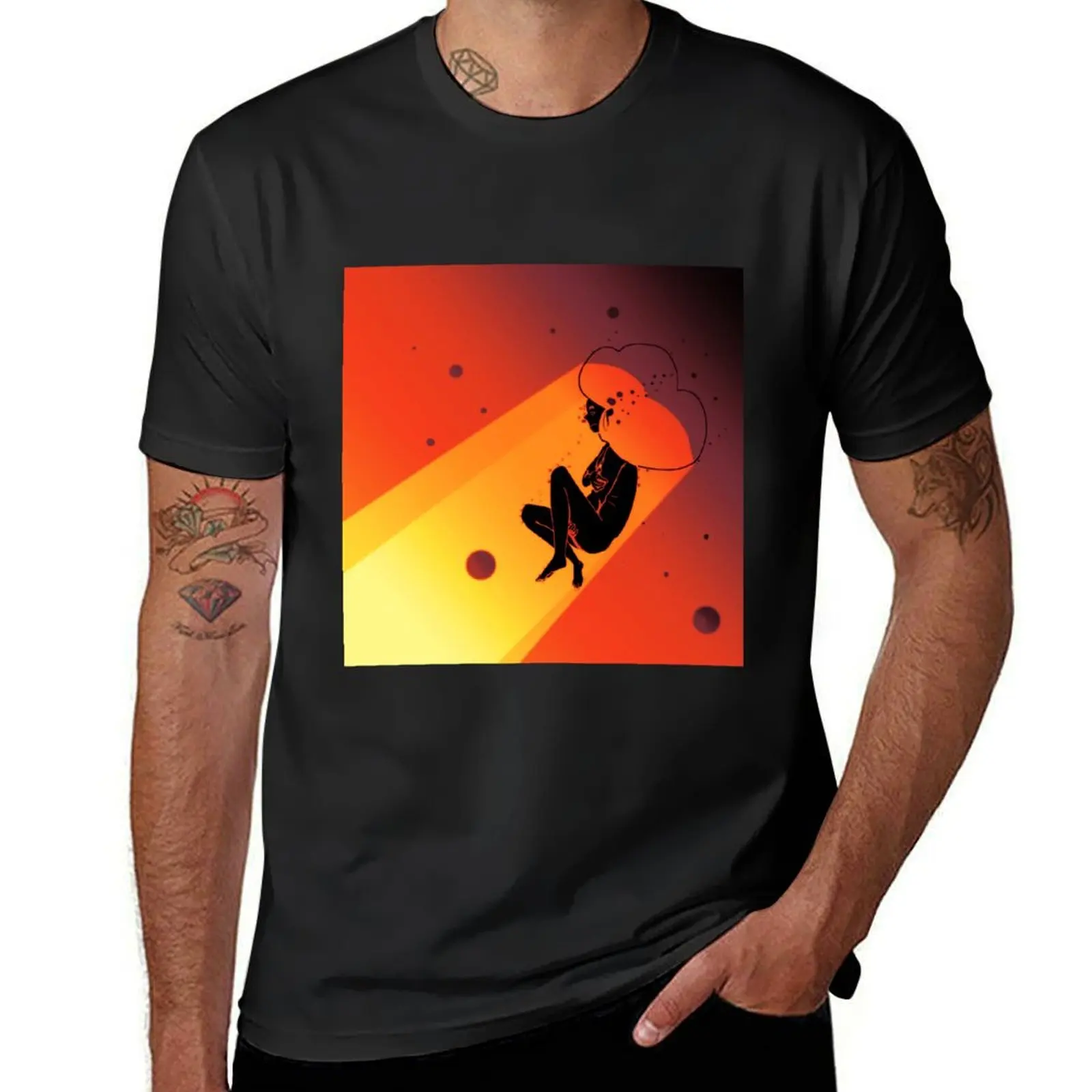 Drowned - Descent T-Shirt Short sleeve tee vintage t shirts for men graphic