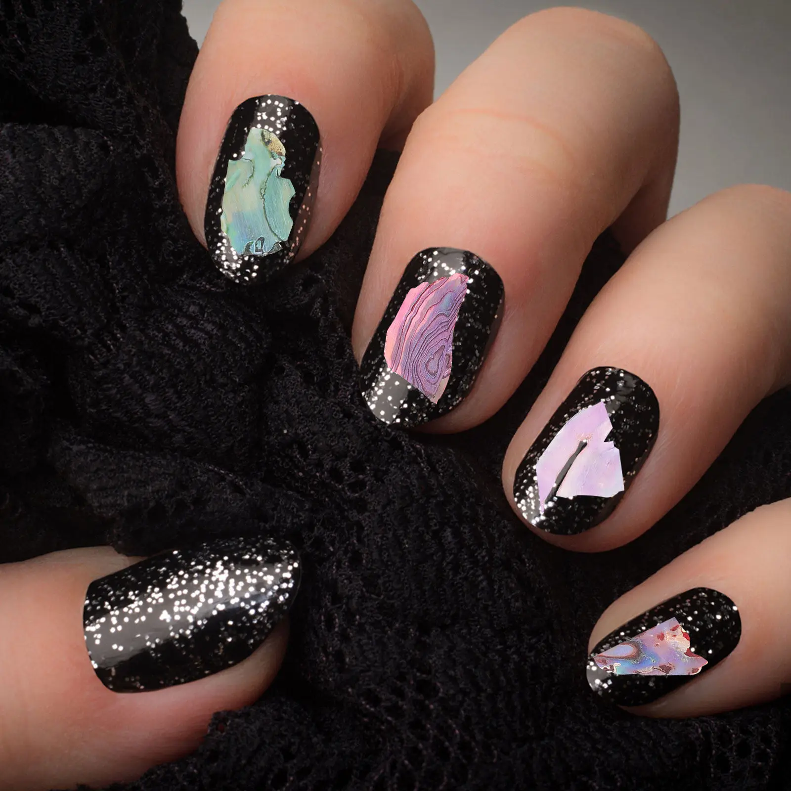 

12 Grid Premium Nail Art Decoration Collection Manicure Charm Glitter Patch Shell Flakes for DIY Nail Design Body Art Phone Case