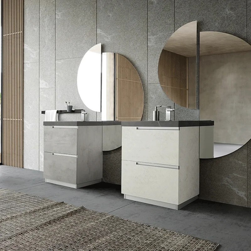 Thin-edge integrated square simple hotel project washbasin custom-made household washbasin