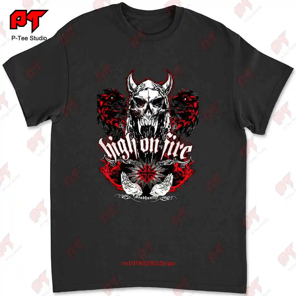 High On Fire Band Headhunter Tour T-shirt FINK