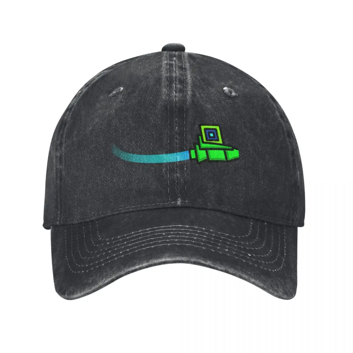 Geometry Dash Baseball Cap Rave Sunhat Golf Men Women's