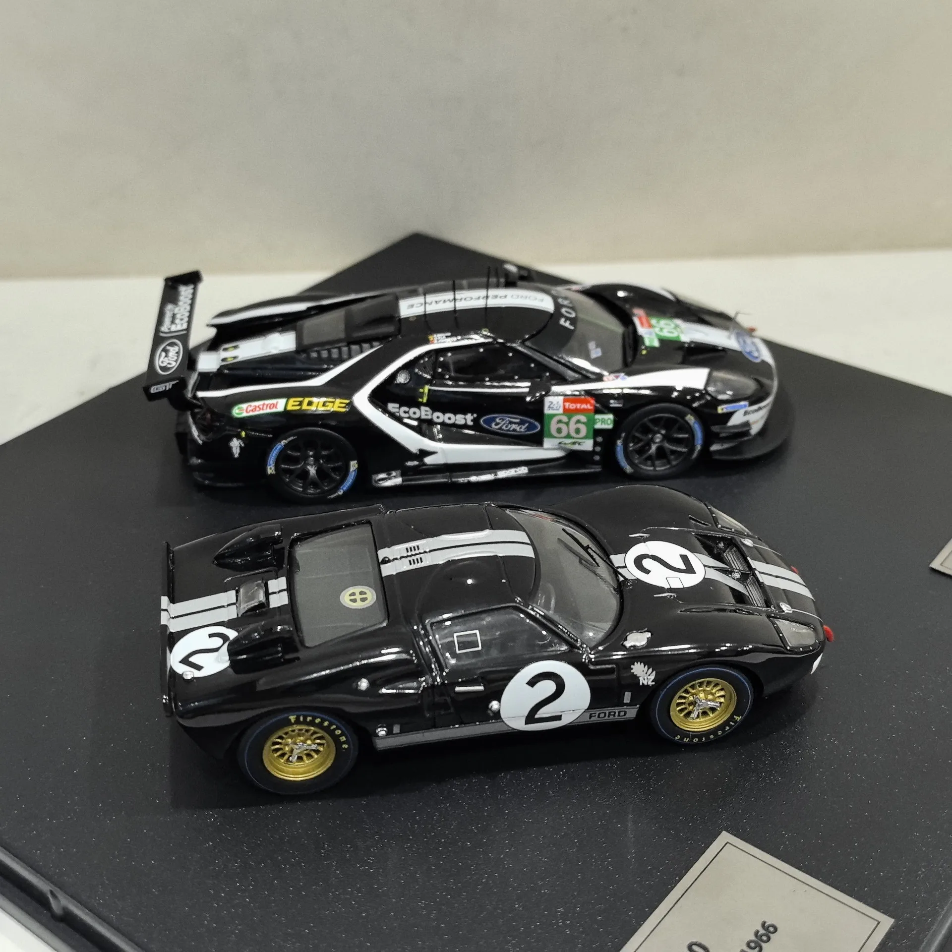 دييكاست IXO 1/43 مقياس فورد GT40 GT 24H لو مان سباق السيارات سبيكة سيارة نموذج تحصيل لعبة هدية تذكارية عرض الحلي
