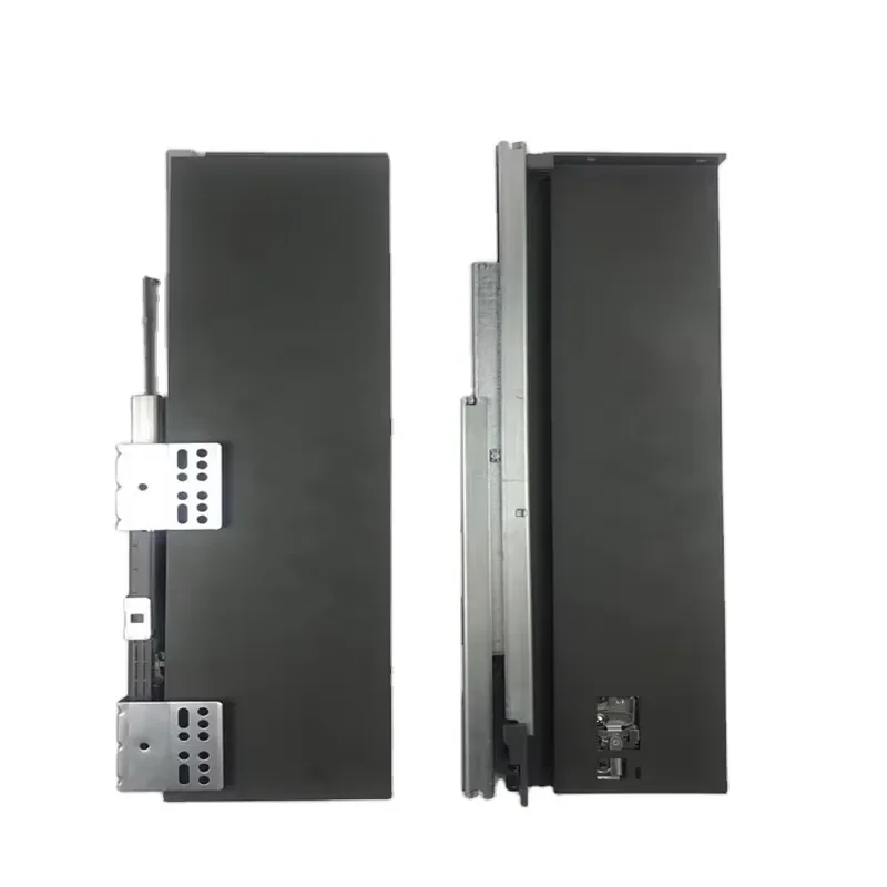 231mm Full Extension Ultra Thin Soft Close Drawer Slides Metal Box Slide for Kitchen Cabinet Furniture Hardware