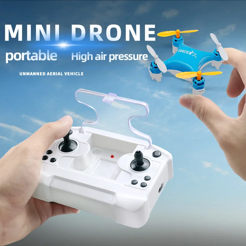 Cross-border hot selling mini drone HC702 pocket remote control aircraft fixed height four-axis small aircraft new toy