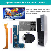 Hispeedido PS2 Fat Digital HDMI MOD Kit Digital to Digital HDMI Mod Kit 480P 1080P For PS2 Fat Console
