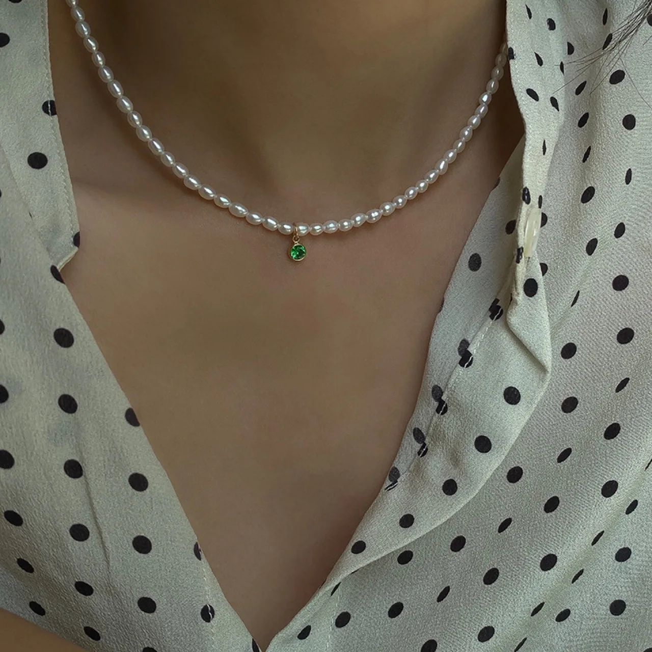 14K Gold Filled Natural Freshwater Pearl AAA Zircon Beads Necklace Women Jewelry Designer T Show Runway Gown  INS Japan Korea
