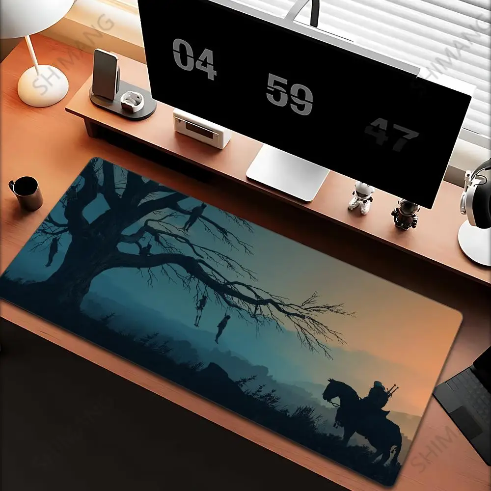 

Mouse Mat The Witchers Mouse Pad Desk Mouse Pad Cute wild hunt minimalist HD Desk Pad Extended Gaming Keyboard Mats Large XXL Ga
