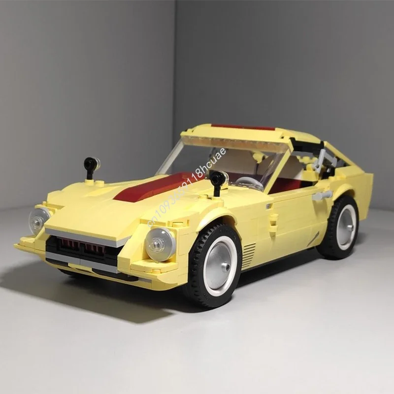 

643 шт. MOC Datsun Fairlady Z Creator Experted модель строительные блоки рождественские подарки собрать креативные игрушки кирпич дети день рождения