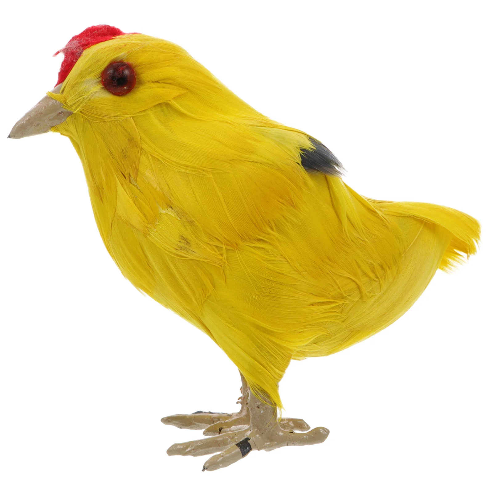 1 قطعة فرخ مقلد واقعي مضحك الكرتون شكل زخرفة الزخرفية لخزانة خزانة فريدة من نوعها الإبداعية صور الدعامة التعليمية #5