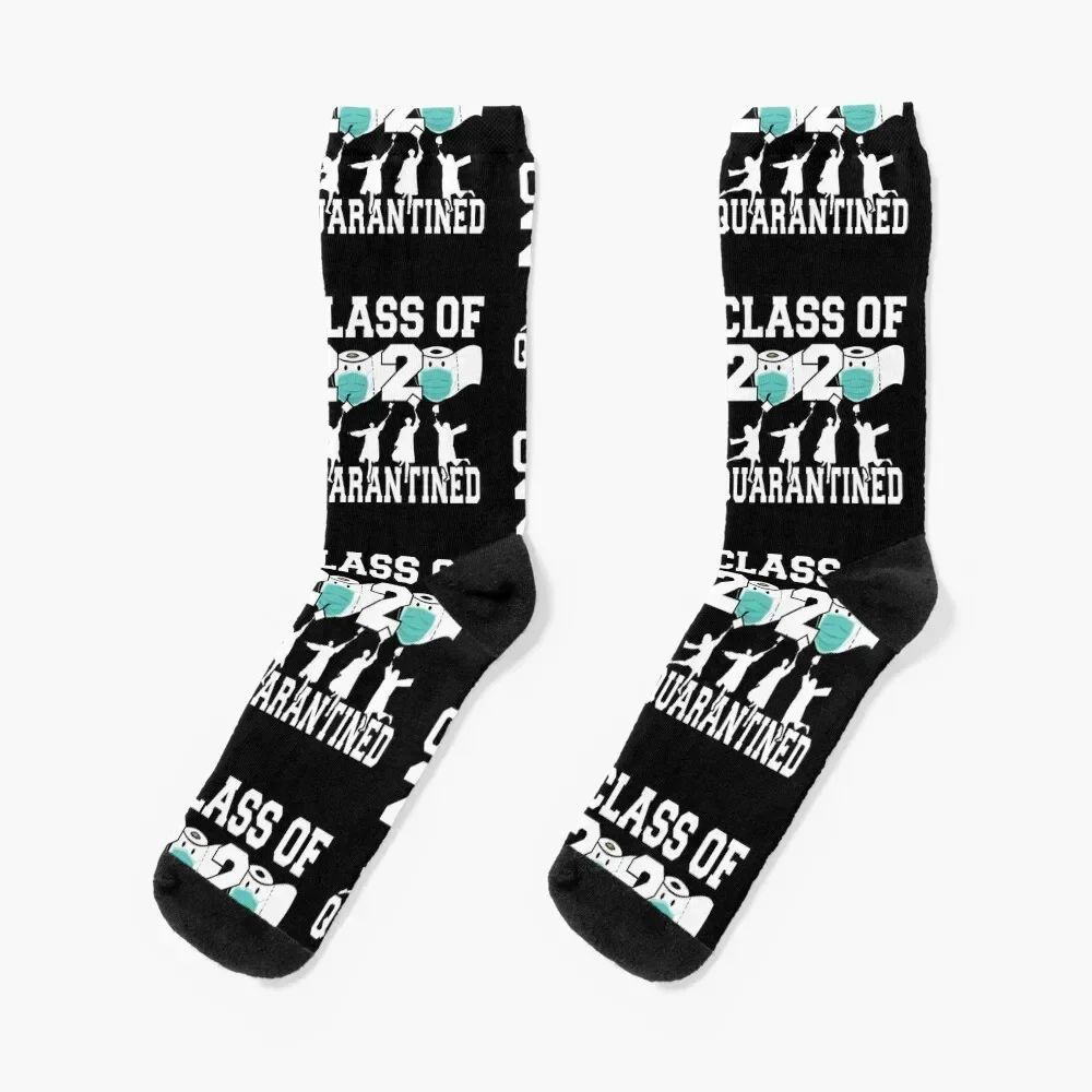 

Class of 2020 Quarantined | funny Quarantine Socks Antiskid soccer essential snow Man Socks Women's