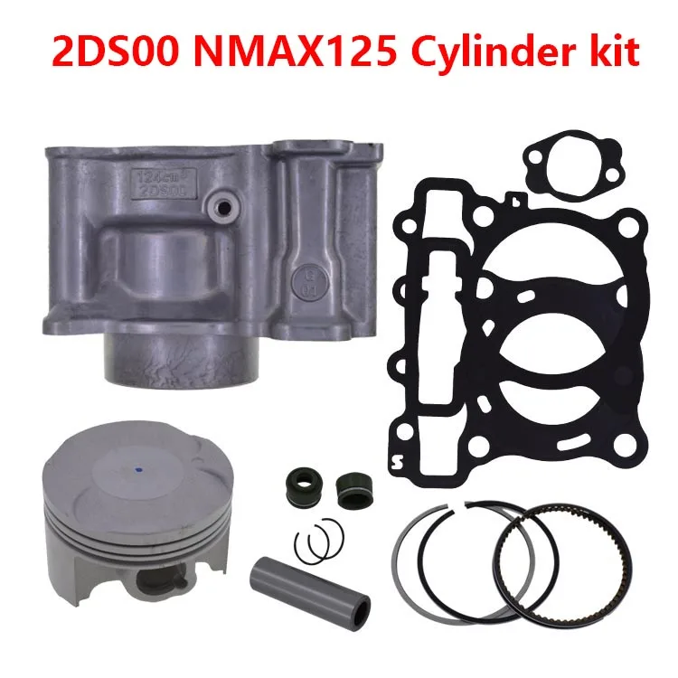 Kit de cilindro para patinete NMax125, para Yamaha Nmax 125 GPD125A LEXI 125 MBK OCITO125 4 válvulas 4 tiempos 2DS00 2 válvulas 1LB00